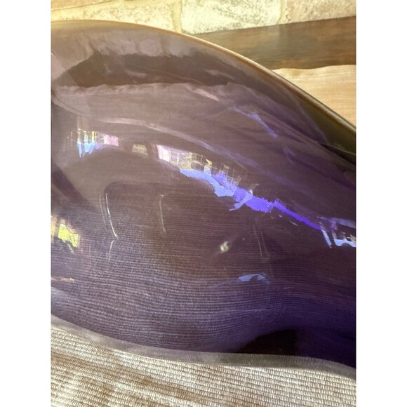 Limited Edition Princess Diana Charity Vase The Work Continues Amethyst Glass - Picture 11 of 15